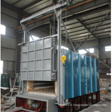 Trolley type bright annealing furnace